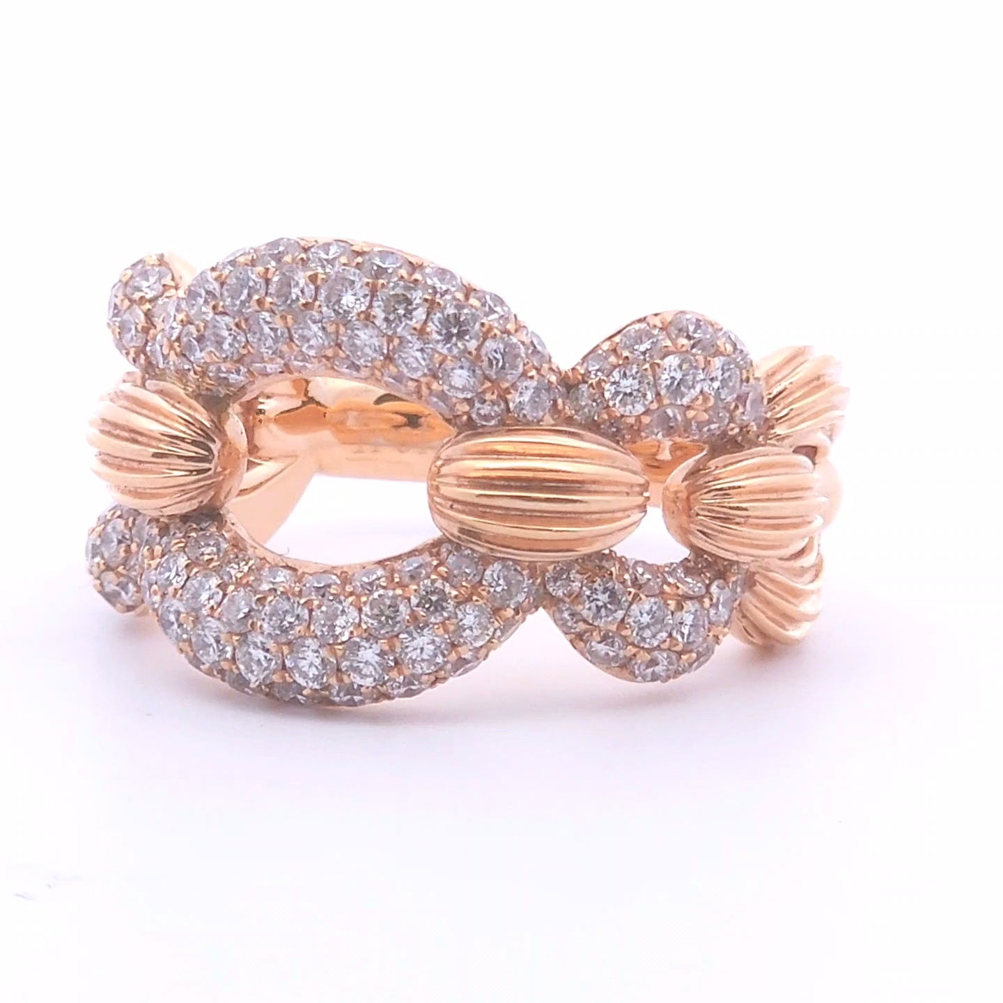 1.50ct Rose Gold Diamond Fashion Ring in 18k