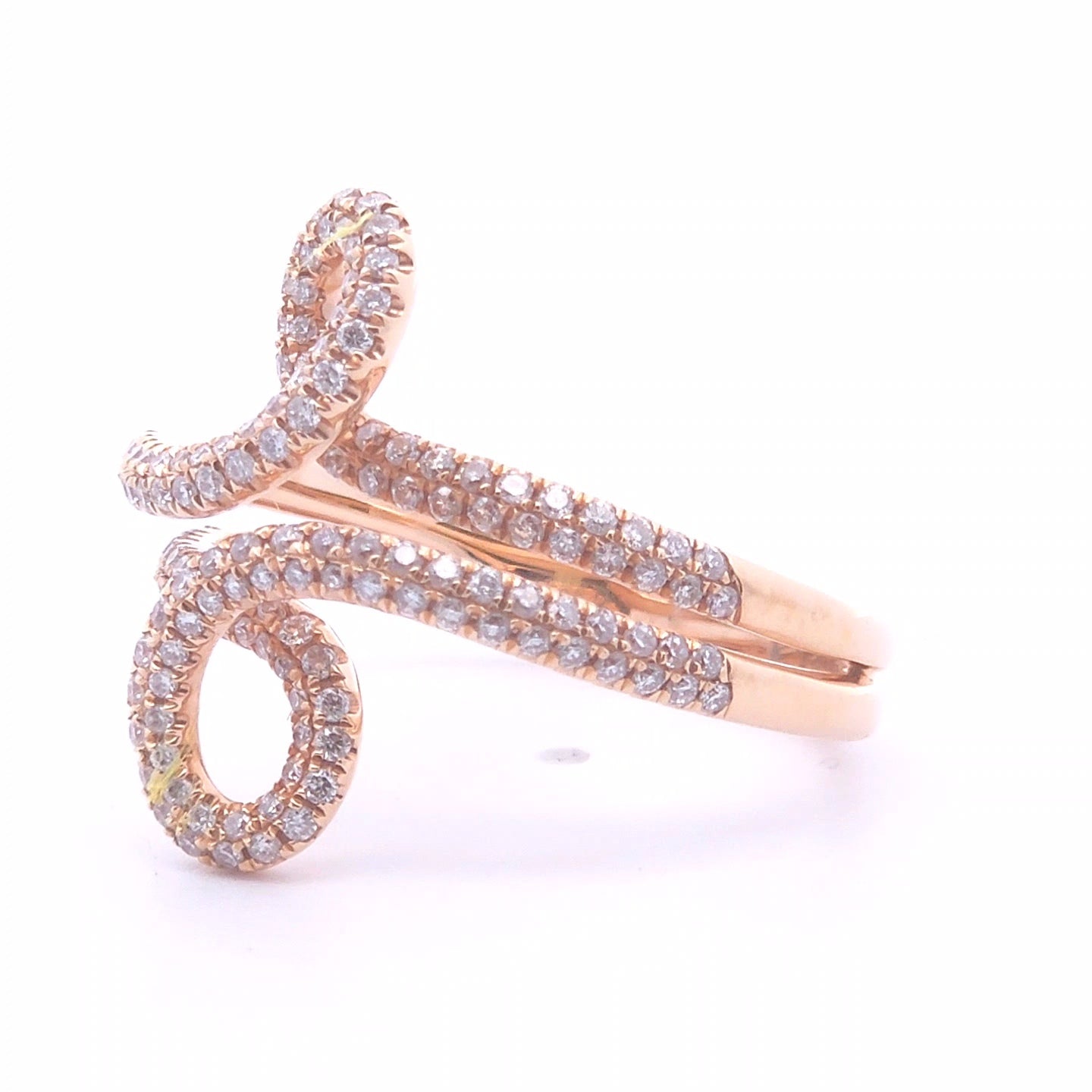 0.59ct Diamond Fashion Ring in 18k Rose Gold