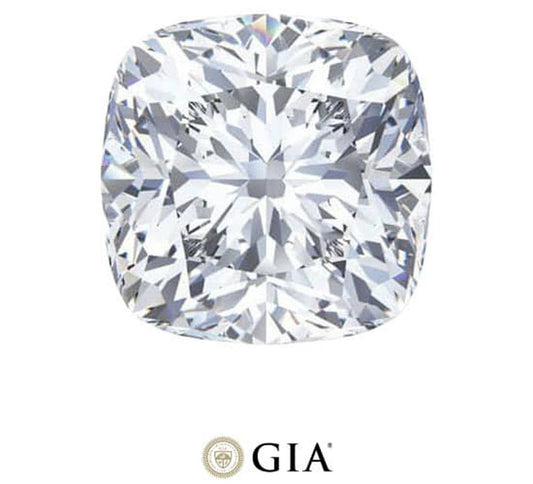 Cushion 2 Carat Certified Loose Diamond - M SI1, GIA Certified