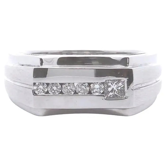 1/4 Carat Diamond Men’s Ring in 14k Gold