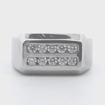 5/8 Carat Diamond Men’s Ring in 14k Gold