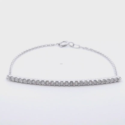 1ct Lab Diamond Bracelet